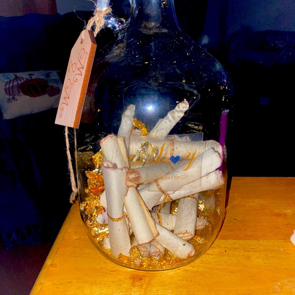 Message in a bottle